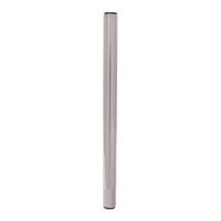 One foot pole on a white background.