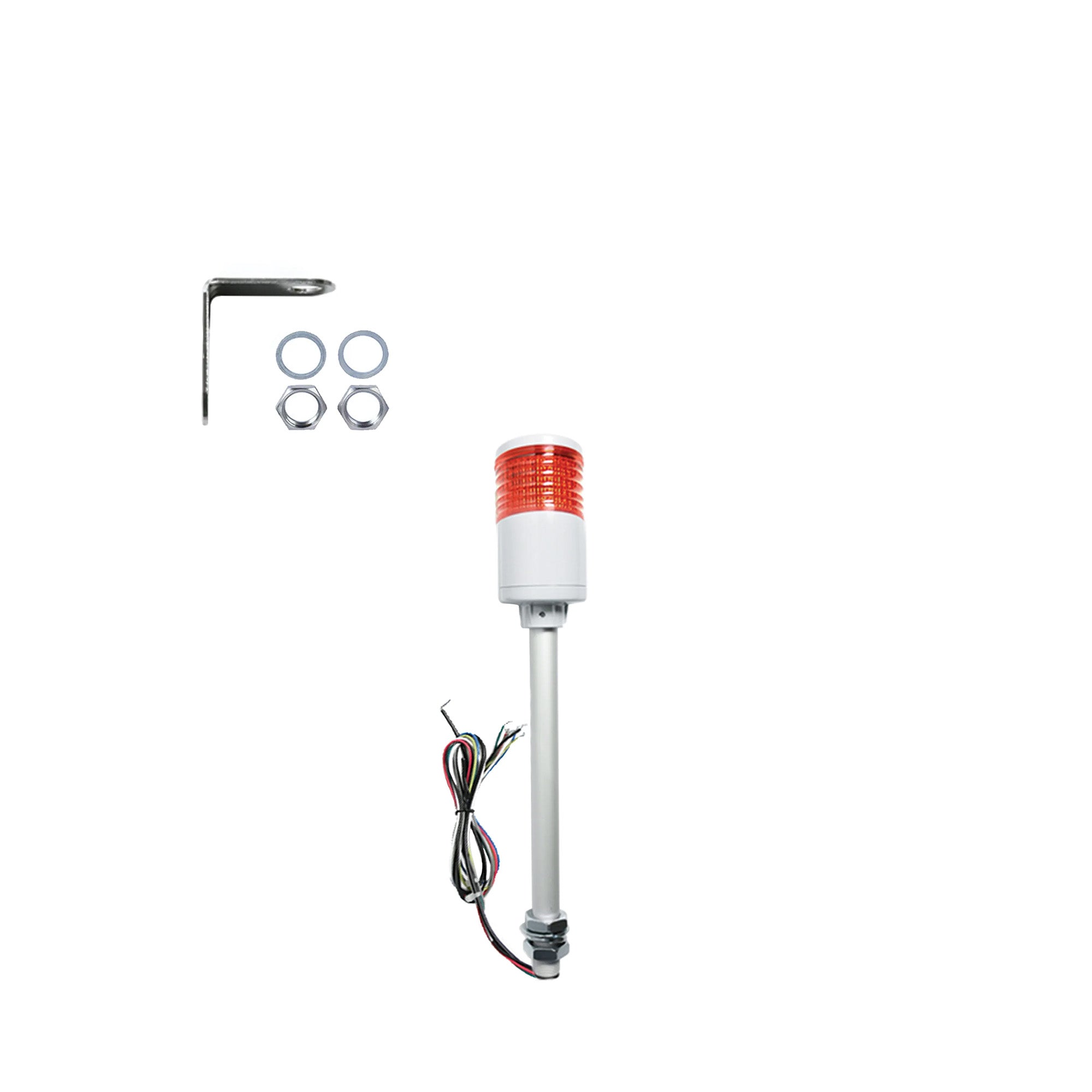 TLB/TLZ - Signaworks LED Tower Stack Lights - Steady and Steady/Flashing with Audible Alarm