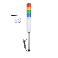 TLB/TLZ - Signaworks LED Tower Stack Lights - Steady and Steady/Flashing with Audible Alarm