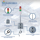 Production Cycle Timer LED Tower Light