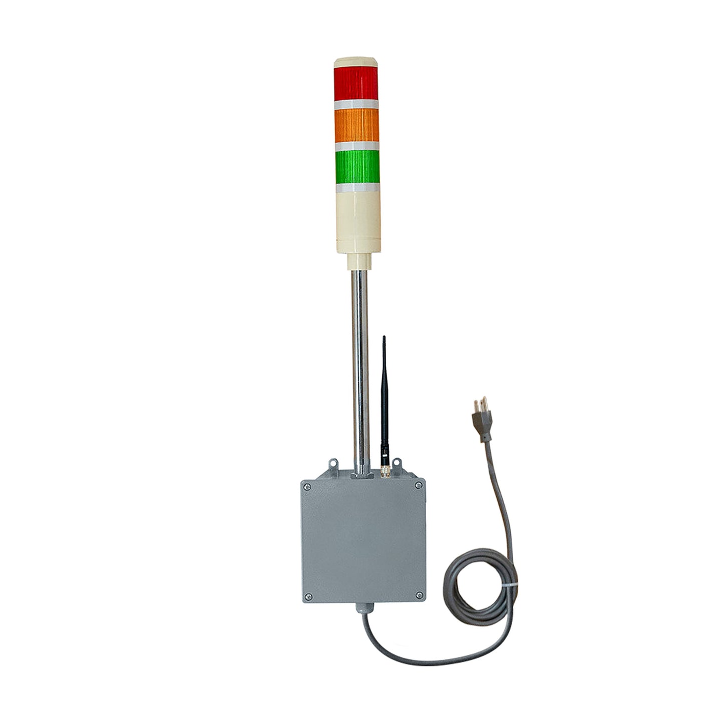 Long Distance Wireless Andon Tower Lights Transmitter and Receiver Bundle 2500 FT Range