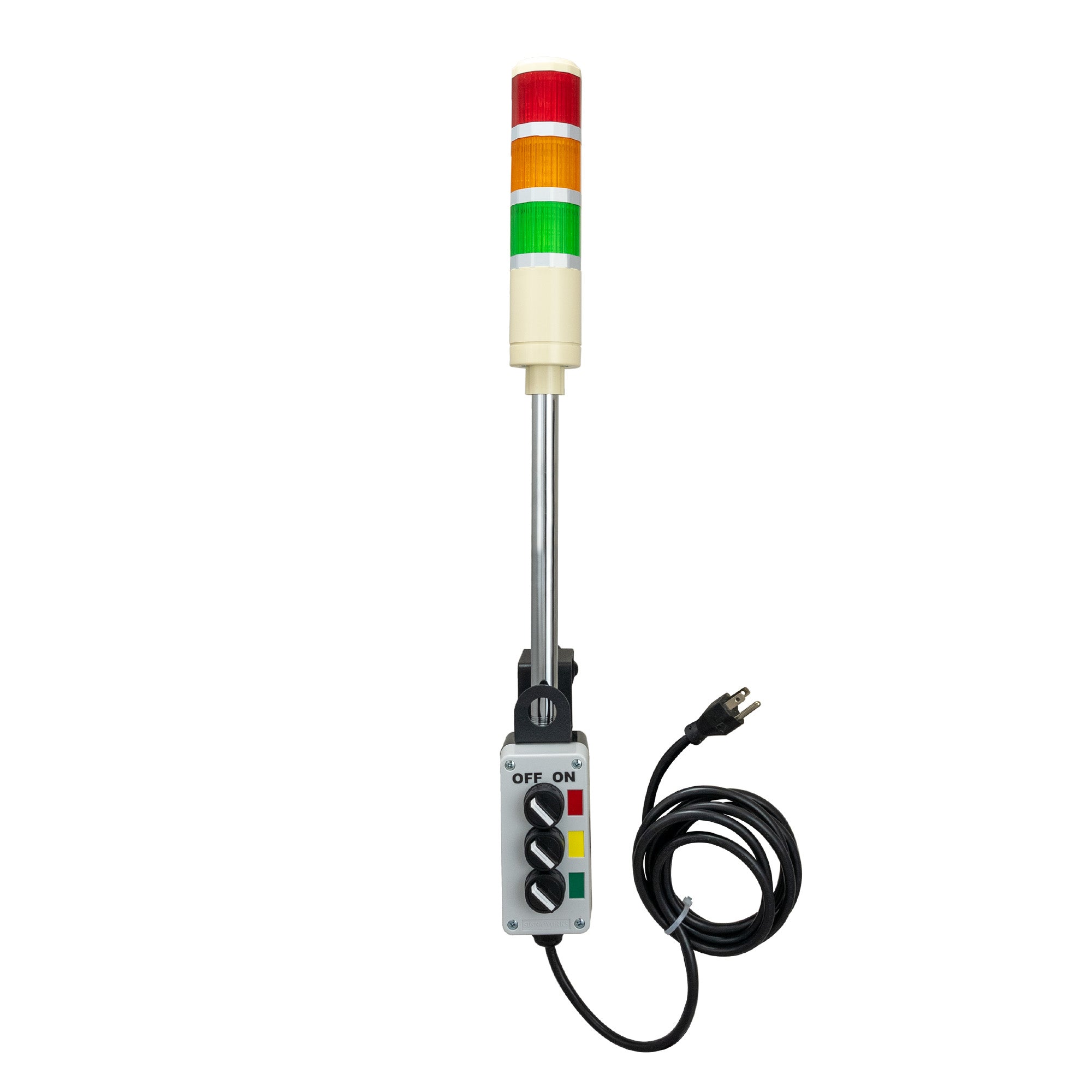 LED Andon Tower Light with Cubicle Mount