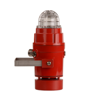 D1xC1X10R 110dB(A) Radial Alarm & 10J Xenon Strobe UL Explosion Proof