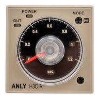 H3C-R Multi-Function Panel Mount Analog Octal BaseTimer