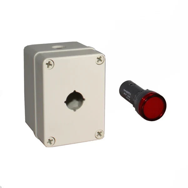 LED Pilot Light Indicator Lamp with Enclosure Kits