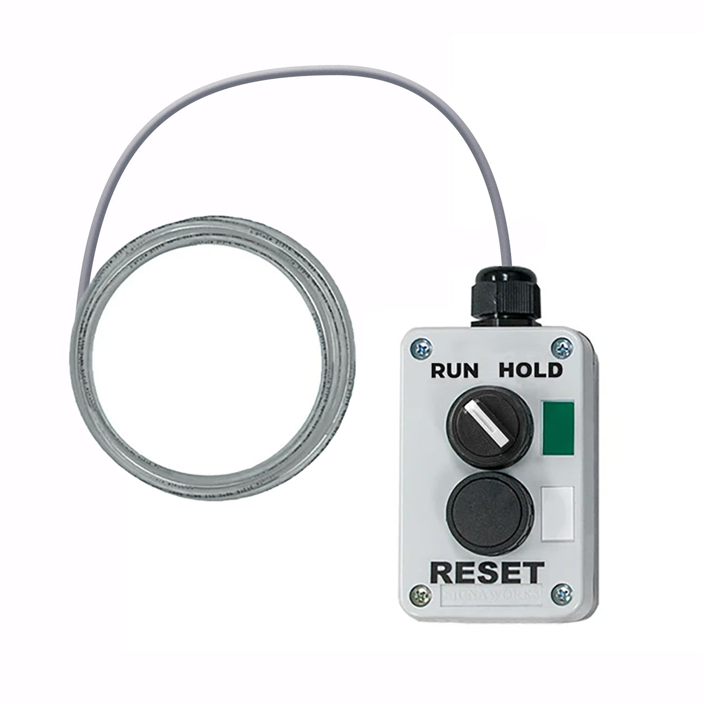 Manual Timer Run/Hold Reset Box