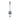 Three-color pole-mounted industrial signal light (Red-Amber-Green) on grey down timer with three digital displays on a white background.