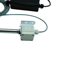 Quarter view depicting the 1-XC10 control box on a white background.