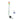 Three-color pole-mounted industrial signal with 2 wireless fobs on a white background; Red-Amber-Green.