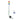 Four-color pole-mounted industrial signal with 2 wireless fobs on a white background; Red-Amber-Green-Blue.