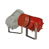 Red and gray alarm horns on a white background.