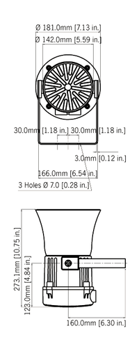 E2xL15F PA Loudspeakers 15W UL & ATEX