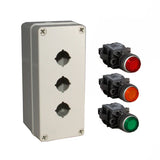 24V DC Illuminated Push Button Box Kit