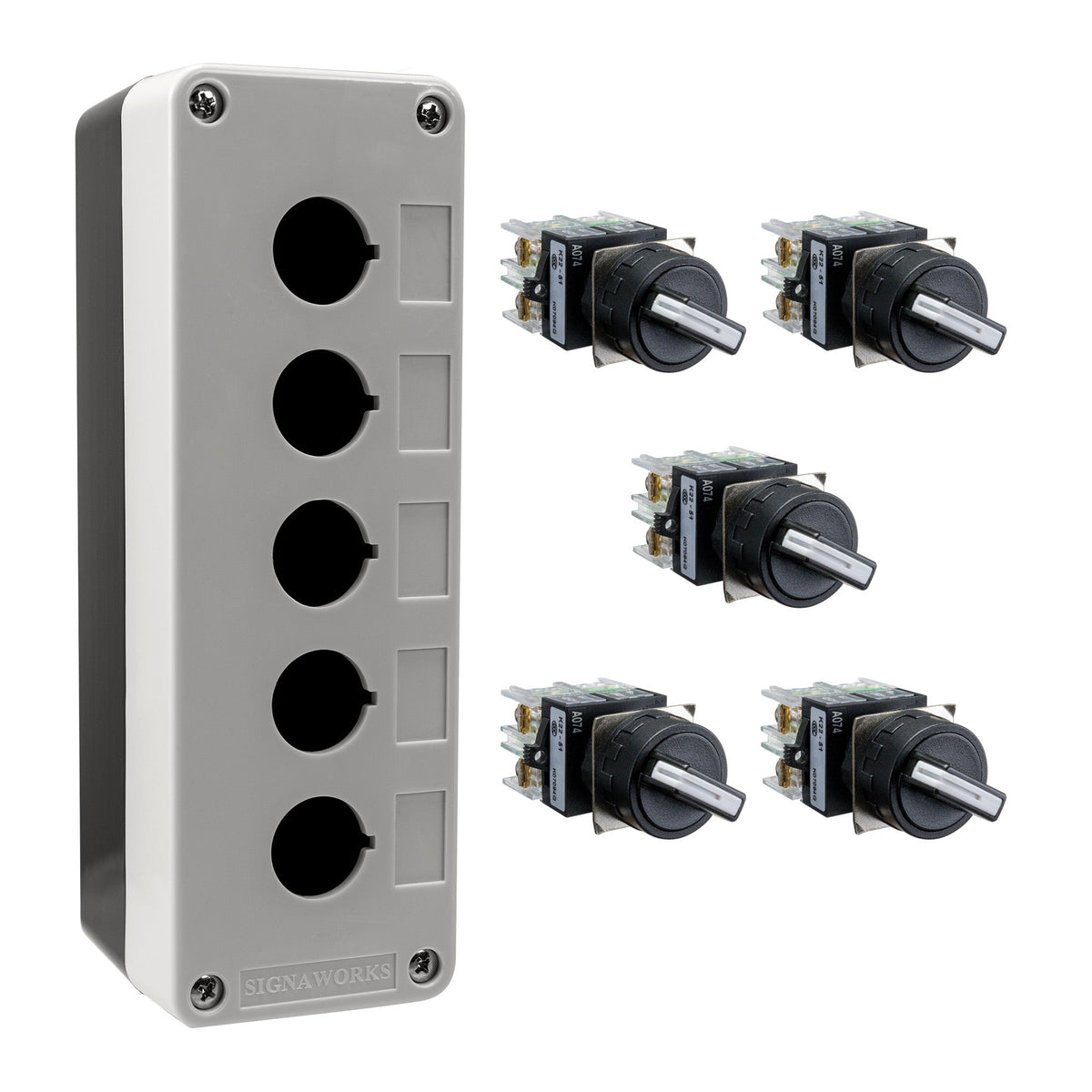 Toggle Control Box Toggle Selector Switch Box Kit – Signals Online