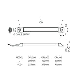 Black on white technical drawing with labeled dimensions.