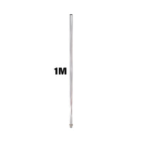 1-Meter metal pole on a white background.
