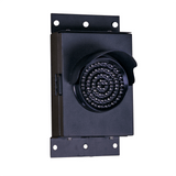 4 Inch Diameter 2-in-1 Lens LED Stop-Go Loading Dock Traffic Light, Red Green, 110/220VAC (Ready to Wire)