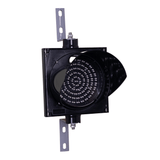 8 inch traffic light on a white background.