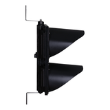 12 Inch Diameter Lens LED Stop-Go Loading Dock Traffic Light, Red Green (Ready to Wire)