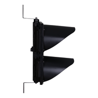 12 Inch Diameter Lens LED Stop-Go Loading Dock Traffic Light, Red Green (Ready to Wire)