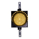 8 Inch Diameter 3-in-1  Lens LED Stop-Go Loading Dock Traffic Light, (Ready to Wire)