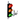8 Inch Diameter Lens LED Traffic Light Signal, 3 Color, 10 Ft Cable, 3 Position Switch Box (Plug & Play)