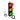 12 Inch Diameter Lens LED Traffic Light Signal, 3 Color, Wireless Key Fob Control (Plug & Play)