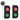 Two-Way Stop-Go Loading Dock Safety LED Light Pair 4 Inch Diameter Lens