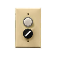 Wall Plate Pilot Light & Selector Switch
